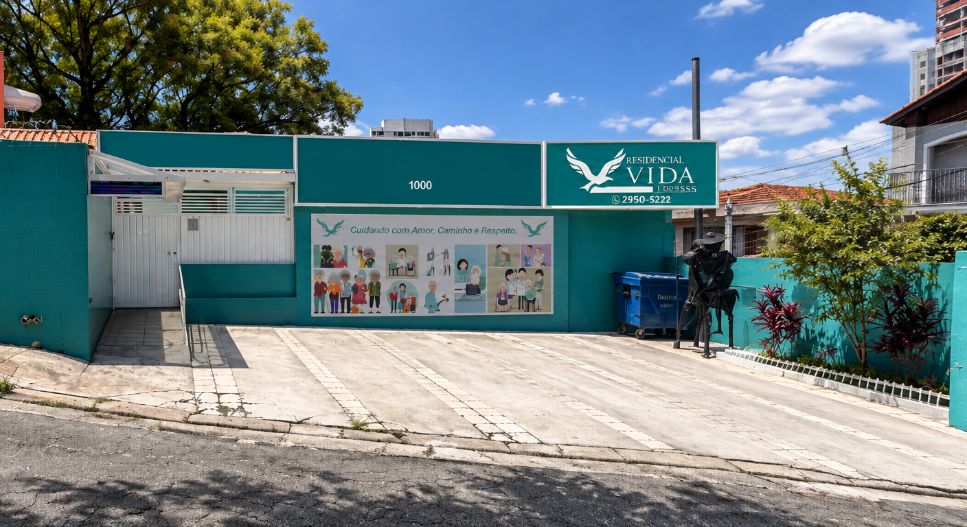 Fachada do Residencial Vida